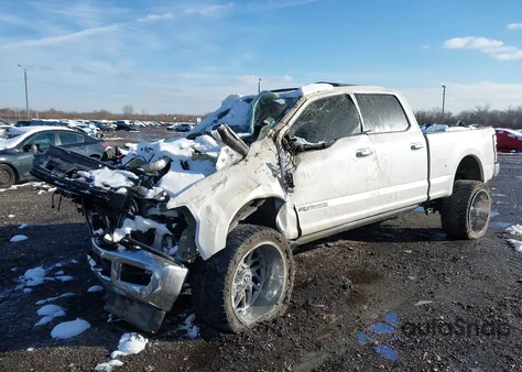 2018 Ford F-250 Lariat из США, поврежденный, VIN 1FT7W2BT9JEC51149